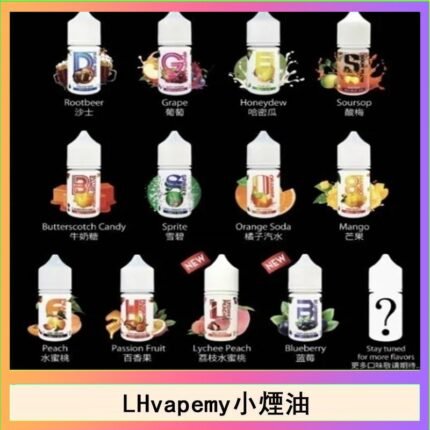 LHvapemy馬來西亞主機小煙油30ml