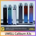 UWELL Caliburn A3S咖哩棒A3S POD電子煙主機官網評價說明書
